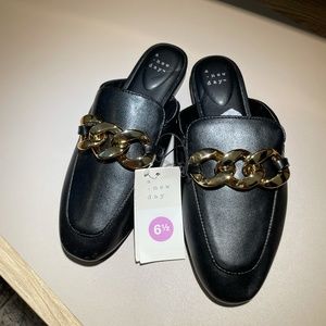 Women's Kiki Mules in Black - A New Day